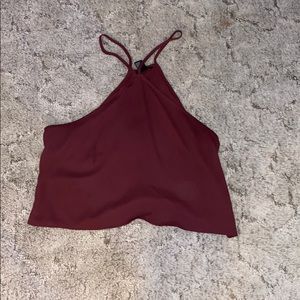 Halter crop top